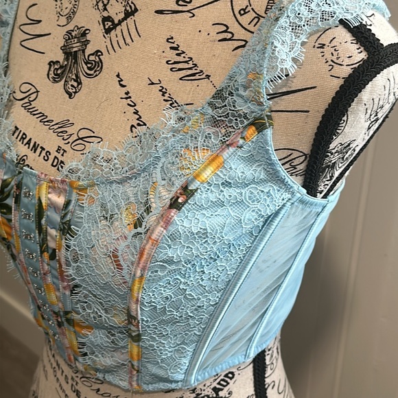Victoria’s Secret Blue Lemon Corset - Picture 3 of 10